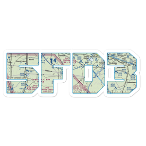 County Line Airstrip (5FD3) VFR Sectional Sticker