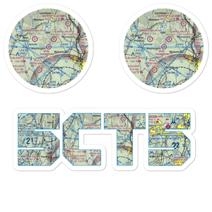 Thomson Field (5CT5) VFR Sectional Sticker Pack