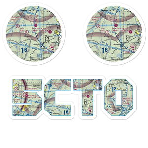 Eastford Airport (5CT0) VFR Sectional Sticker Pack