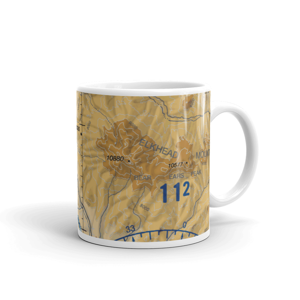 Mesa View Ranch Airport (5CO7) VFR Sectional  Mug 