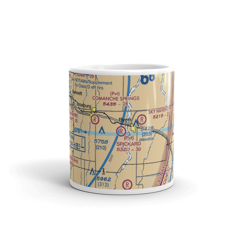 Spickard Farm Airport (5CO4) VFR Sectional  Mug 