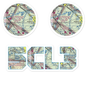 Mapes Ranch Airport (5CL3) VFR Sectional Sticker Pack