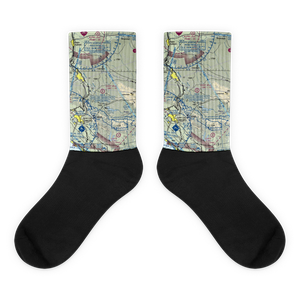Hart Ranch Airport (5CL1) VFR Sectional Socks