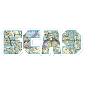 Konocti  - Clear Lake Seaplane Base (5CA9) VFR Sectional Sticker