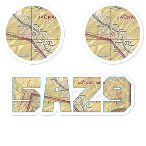 Regeneration Airport (5AZ9) VFR Sectional Sticker Pack