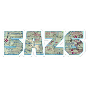 Motown Airport (5AZ6) VFR Sectional Sticker