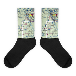 Keller Airfield (5AR7) VFR Sectional Socks