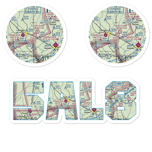 Fairlane Airport (5AL8) VFR Sectional Sticker Pack