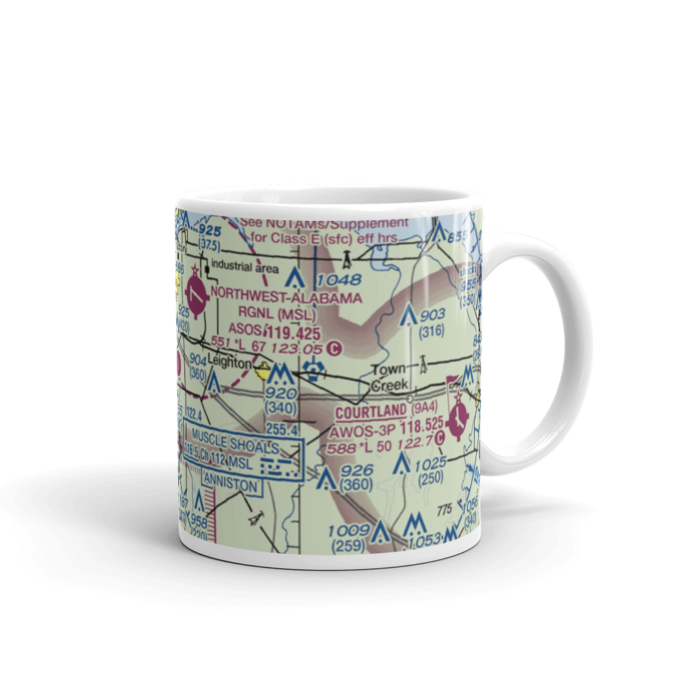 Big River Airpark (5AL5) VFR Sectional  Mug 