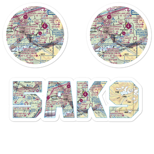 Grandview Subdivision Airport (5AK9) VFR Sectional Sticker Pack