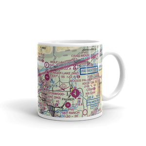 Memory Lake Airport (5AK8) VFR Sectional  Mug