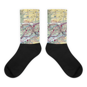 Memory Lake Airport (5AK8) VFR Sectional Socks