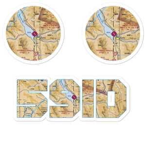 Palisades Field (59ID) VFR Sectional Sticker Pack
