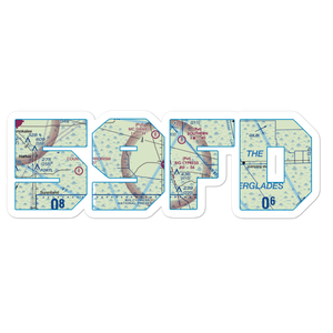 Big Cypress Airfield (59FD) VFR Sectional Sticker
