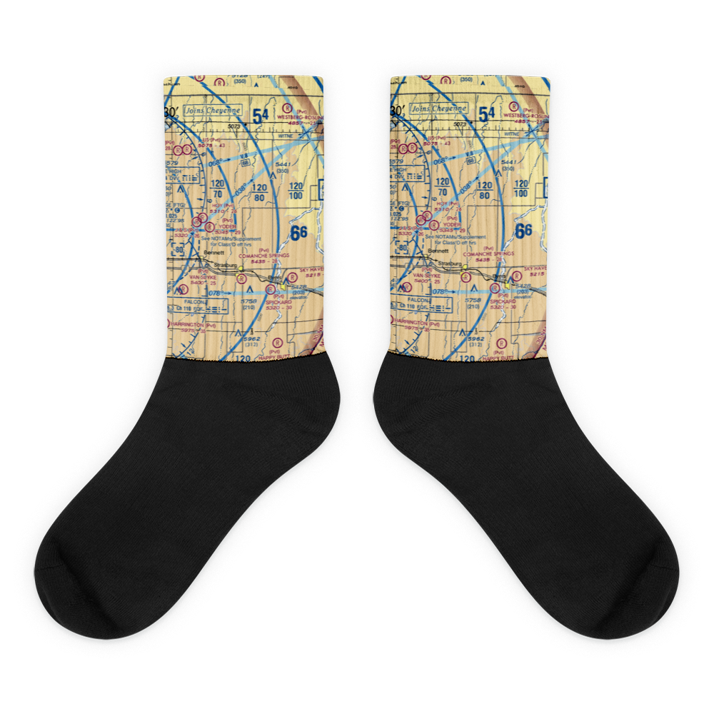 Comanche Livestock Airport (59CO) VFR Sectional Socks 