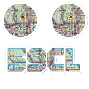 O'Connell Brothers Airport (59CL) VFR Sectional Sticker Pack