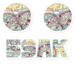 Penderosa Airport (59AK) VFR Sectional Sticker Pack