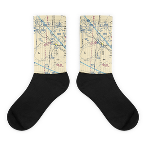 Mc Entire's Lazy V Ranch Airport (58XS) VFR Sectional Socks