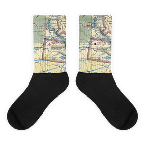 Dye Seed Ranch Inc. Airport (58WA) VFR Sectional Socks