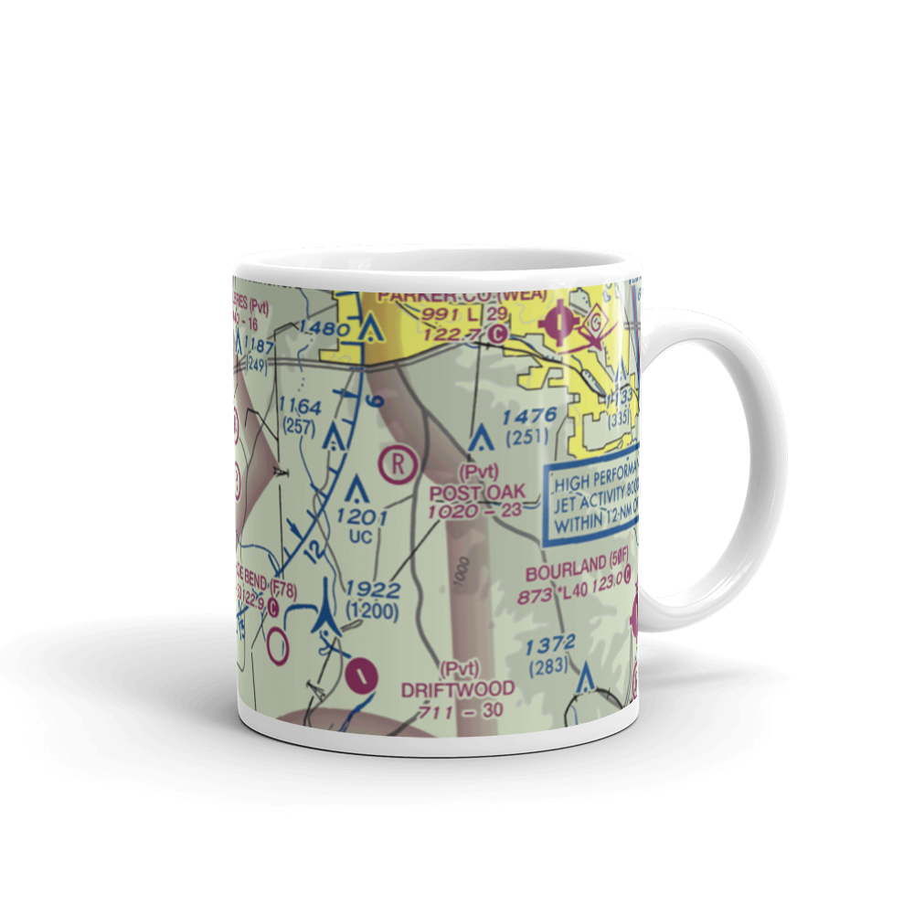 Tailspin Estates Airport (58TX) VFR Sectional  Mug 