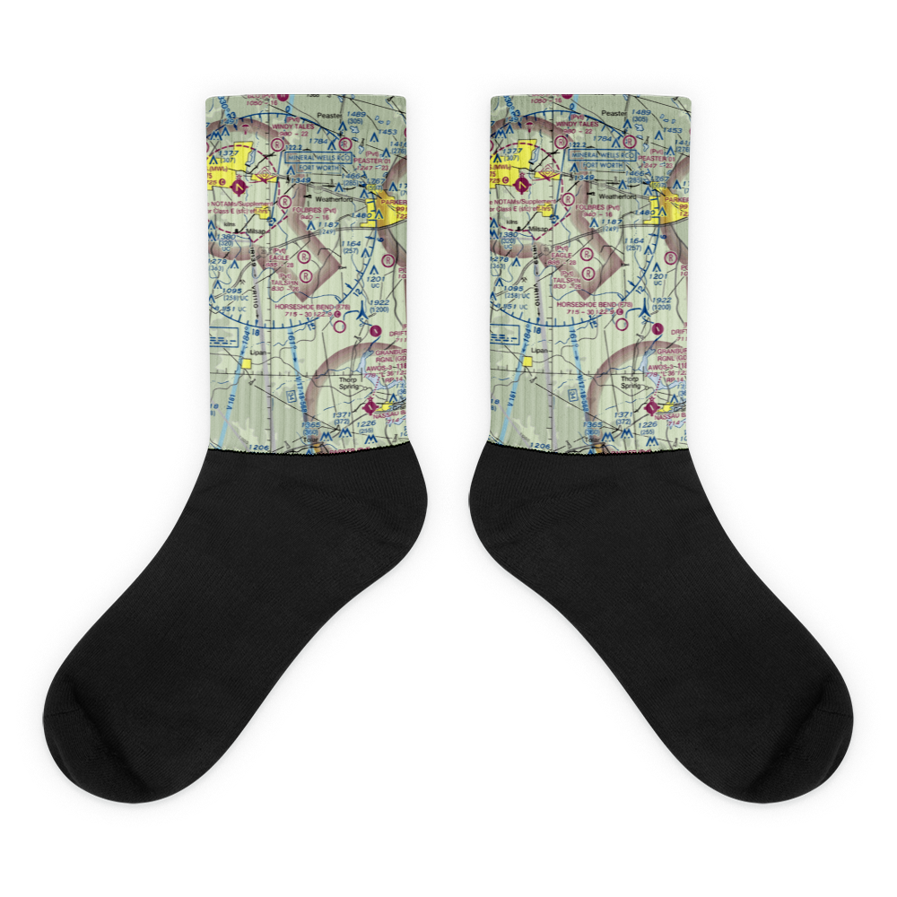 Tailspin Estates Airport (58TX) VFR Sectional Socks 