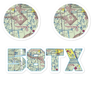 Tailspin Estates Airport (58TX) VFR Sectional Sticker Pack
