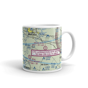 Willow Island Airpark (58KY) VFR Sectional  Mug