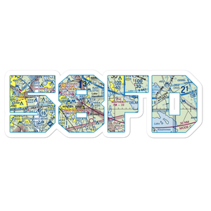 Southerly Airport (58FD) VFR Sectional Sticker