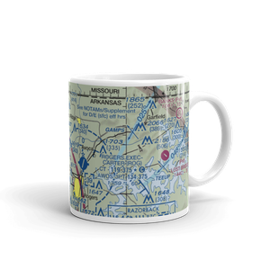 Price Coffee Airfield (58AR) VFR Sectional  Mug