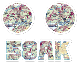 Fairview East Airport (58AK) VFR Sectional Sticker Pack