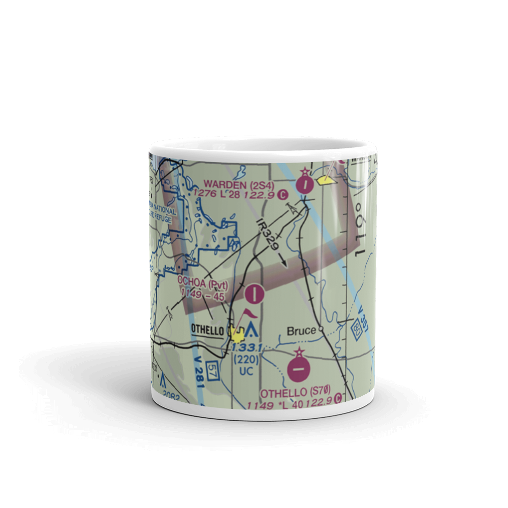 Kent Farms Airport (57WA) VFR Sectional  Mug 