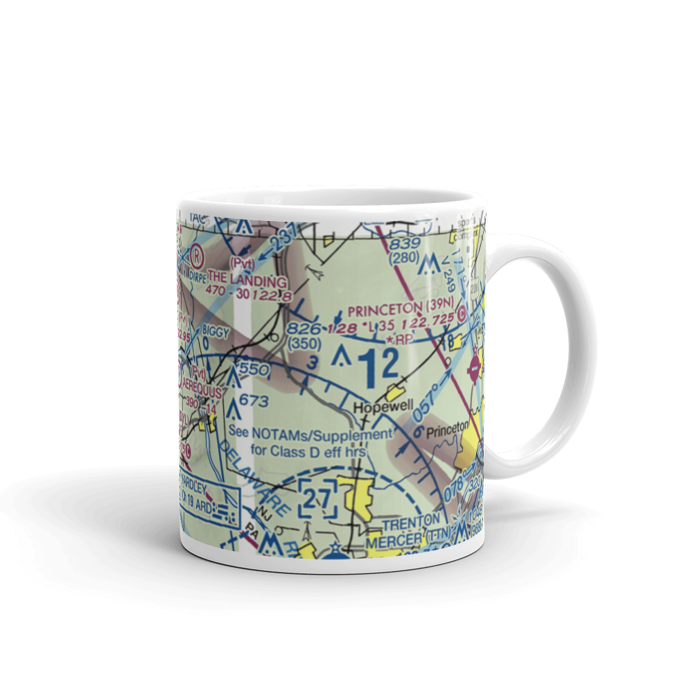 Ransome STOLport (57PN) VFR Sectional  Mug 