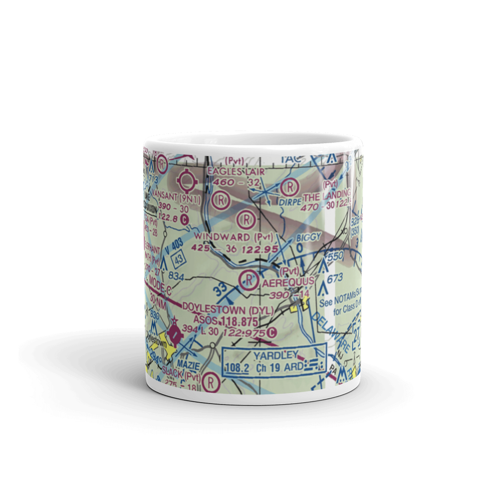 Ransome STOLport (57PN) VFR Sectional  Mug 