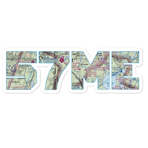 Dyer's Landing Airport (57ME) VFR Sectional Sticker