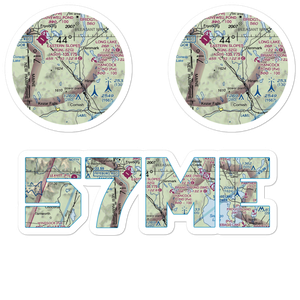 Dyer's Landing Airport (57ME) VFR Sectional Sticker Pack