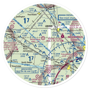 Reimer Aerodrome (57II) VFR Sectional Sticker (30 mile)