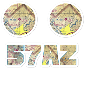 La Cholla Airpark (57AZ) VFR Sectional Sticker Pack