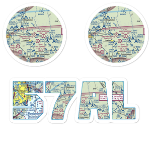Baswell Airport (57AL) VFR Sectional Sticker Pack