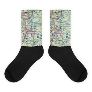 Elgin Intracontinental Airport (56TS) VFR Sectional Socks