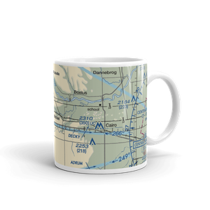 Noble Field (56NE) VFR Sectional  Mug