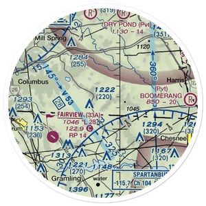 Wheat Field (56NC) VFR Sectional Sticker (20 mile)