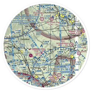 Wheat Field (56NC) VFR Sectional Sticker (30 mile)