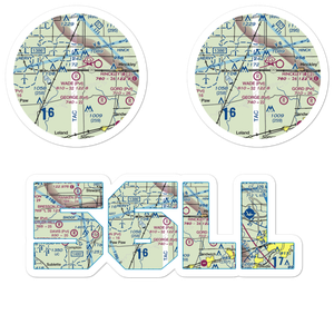 Wade Airport (56LL) VFR Sectional Sticker Pack