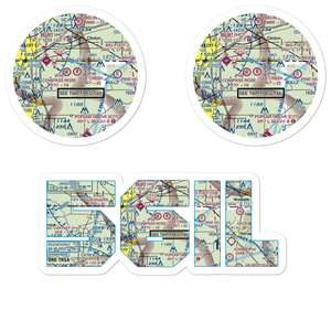 Lee Creek Airport (56IL) VFR Sectional Sticker Pack
