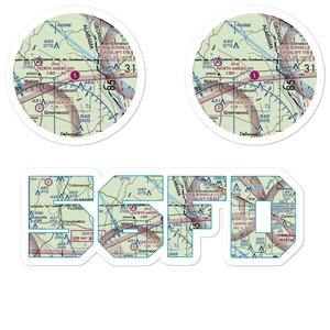 North American Farms Airport (56FD) VFR Sectional Sticker Pack