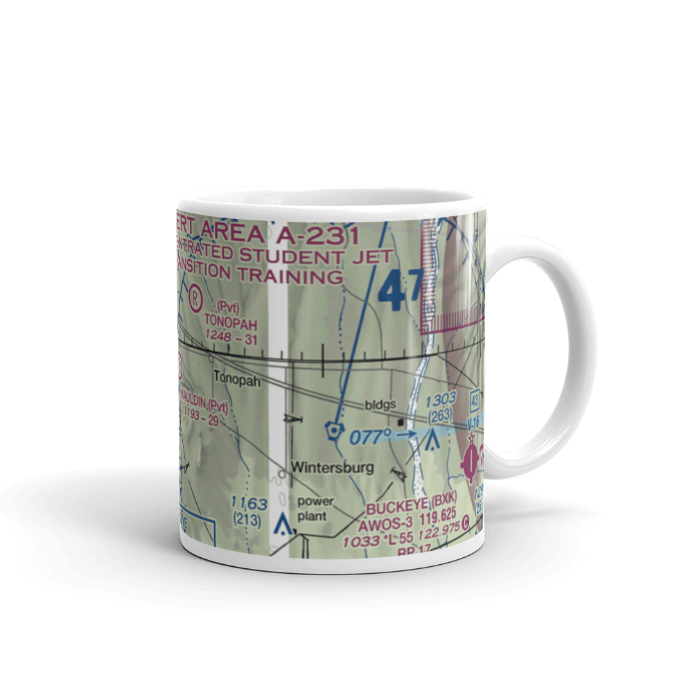 Mauldin Airstrip (56AZ) VFR Sectional  Mug 