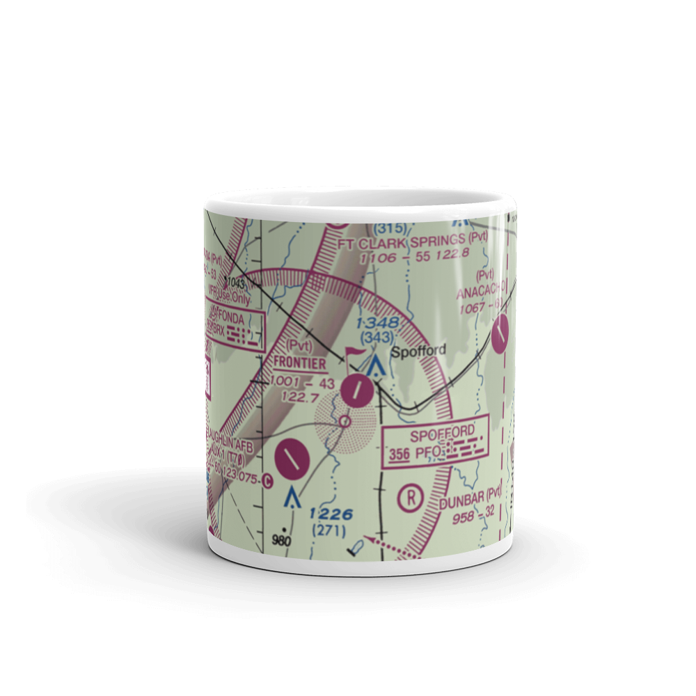 Frontier Airport (55XS) VFR Sectional  Mug 