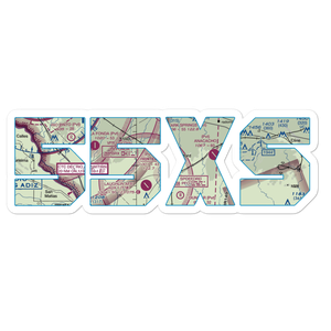 Frontier Airport (55XS) VFR Sectional Sticker
