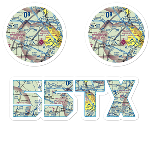 Stonecipher Airport (55TX) VFR Sectional Sticker Pack