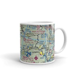 Sency Airport (55PA) VFR Sectional  Mug